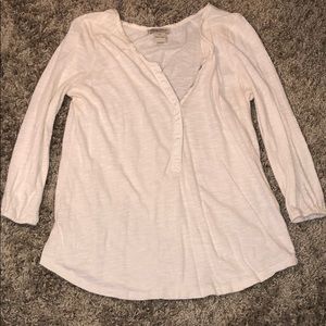 Long sleeve white t shirt